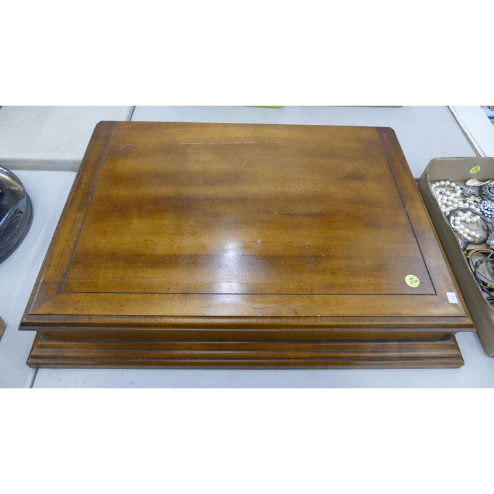 Walnut Table Top Case for Coins- 17x24''