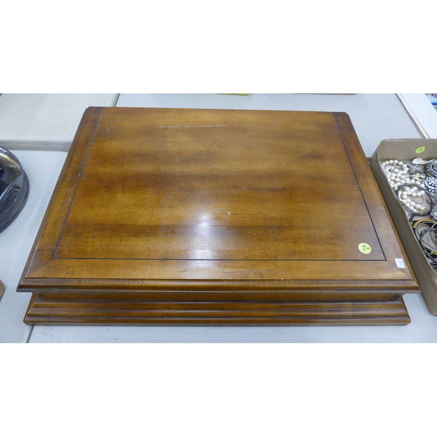 Walnut Table Top Case for Coins- 17x24''