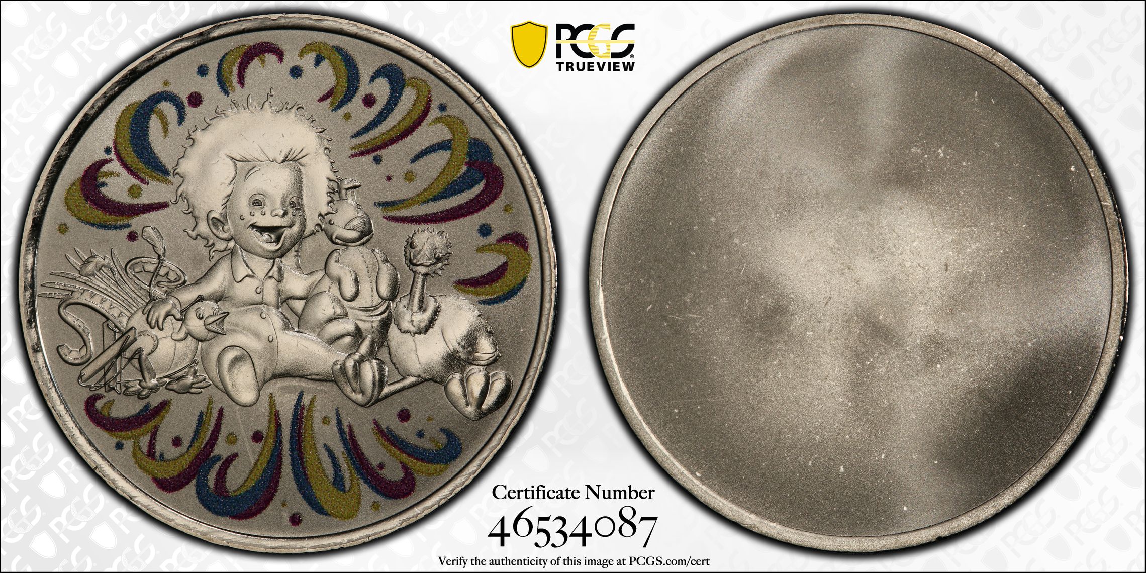 Elizabeth II, Baby Coin Set POP 69/0, Token, 2022, PCGS MS69