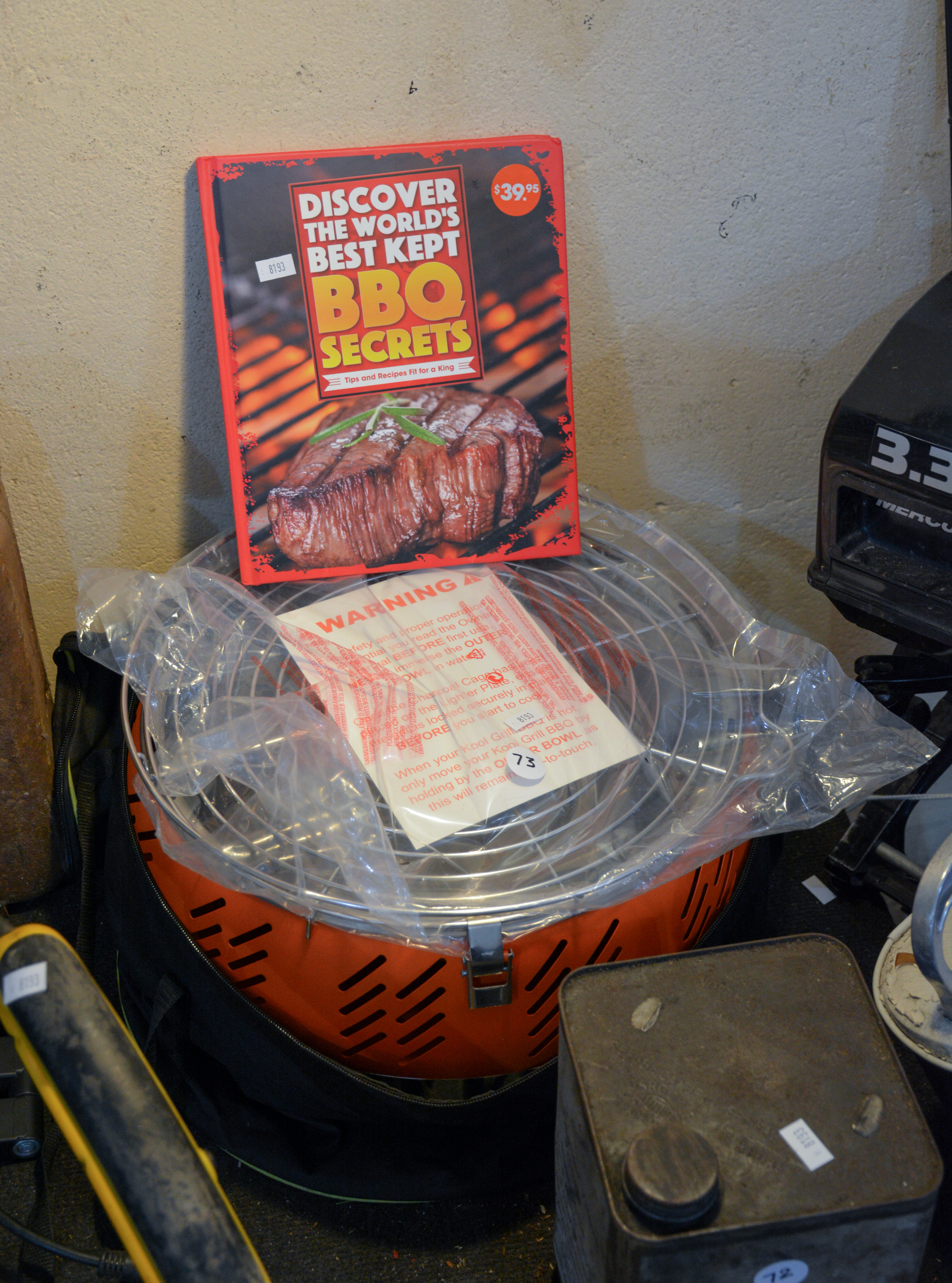 Kool Grill BBQ and Cookbook (new) — sold at auction in New Zealand for $60
