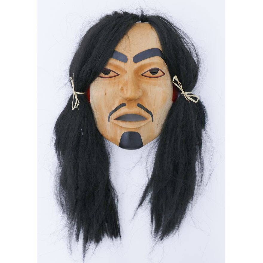 Bruce Alfred ''Namgis Warrior'' Cedar Mask