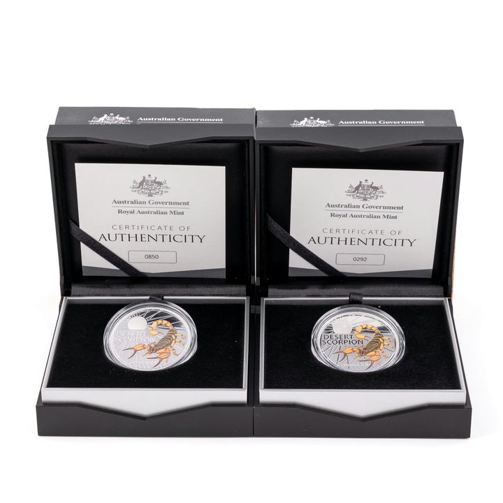 Elizabeth II, Australian Desert Scorpion, Five Dollars, 2023, FDC