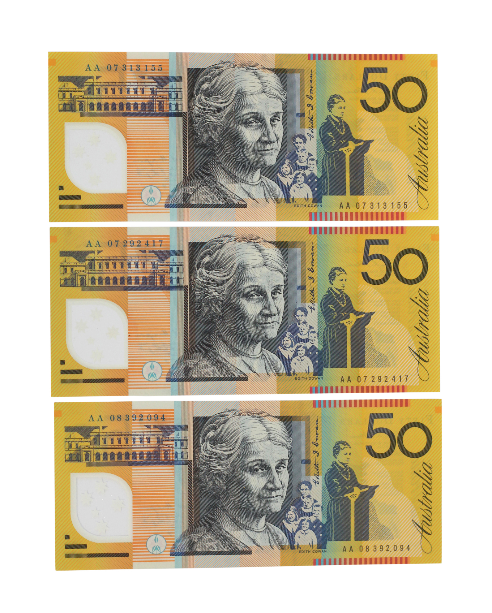 2271. · Fifty Dollars, 2007, UNC