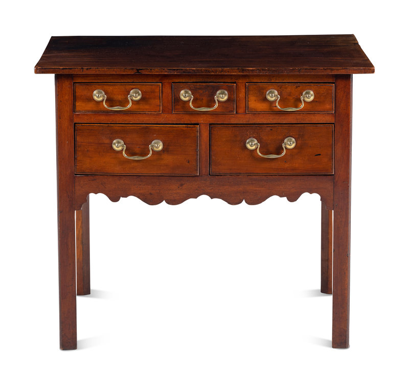 A George III Mahogany Dressing Table