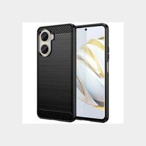 CellTime Shockproof Carbon Fiber Design Cover for Huawei Nova 10 SE - Black - Huawei Nova - Bar 9902044343543- 51748/14191