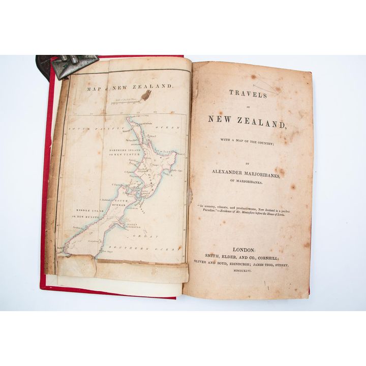 MARJORIBANKS, ALEXANDER - Travels in New Zealand.