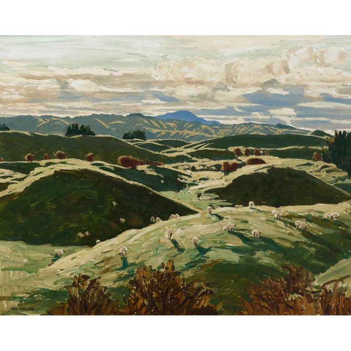 Max Ragless 'Hills of Rotorua'