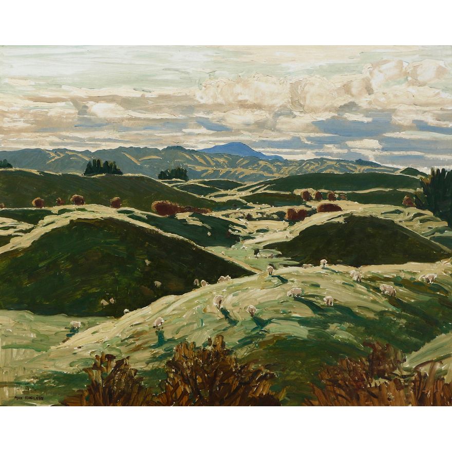 Max Ragless 'Hills of Rotorua'