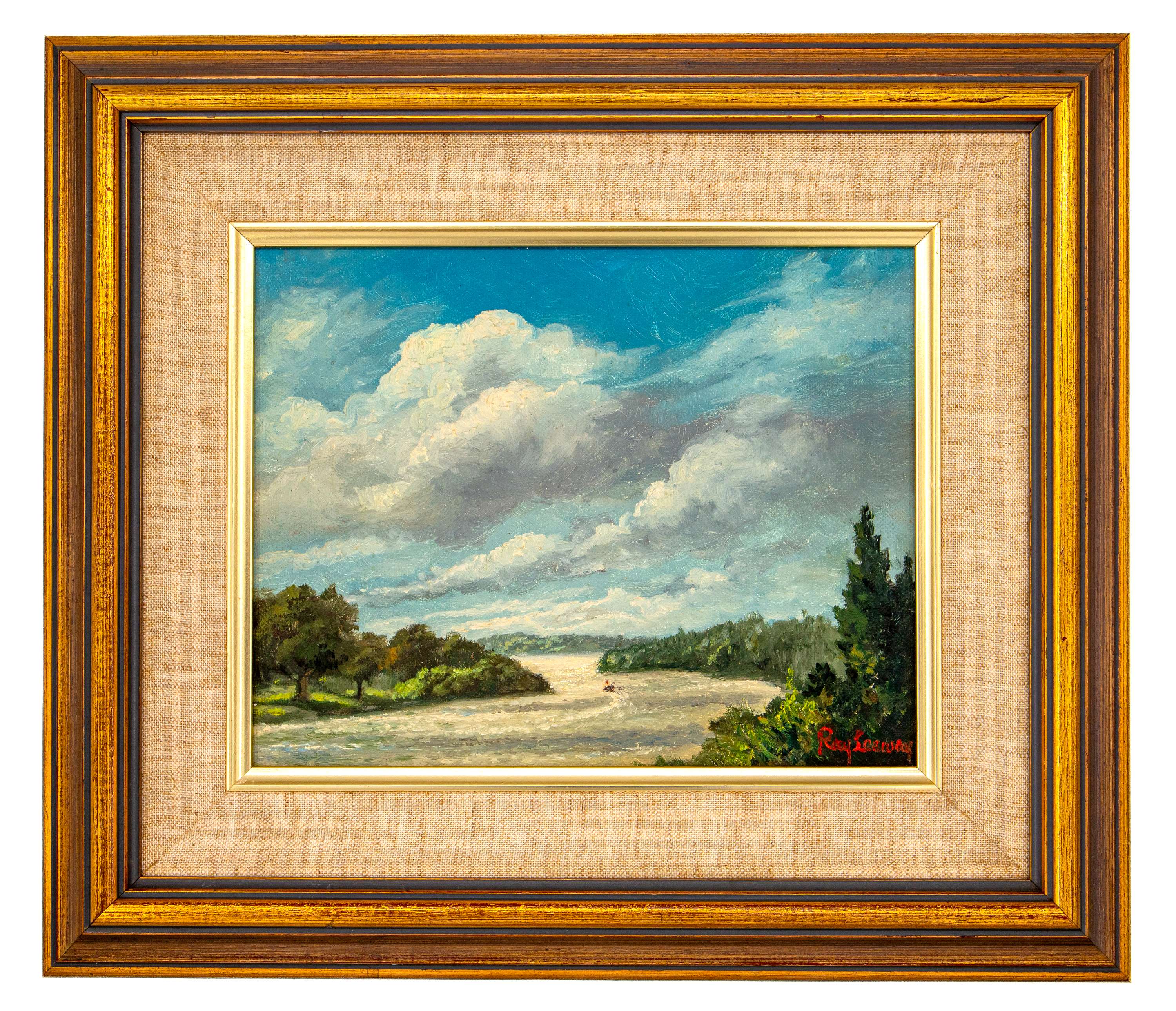 437 · Ray Leeway, 'Brisbane River', 1987