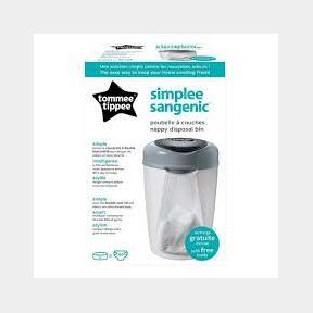 51685/2662-Tommee Tippee - Sangenic Simplee Tub - refill only -not tub-| TS B1 (S2)/
