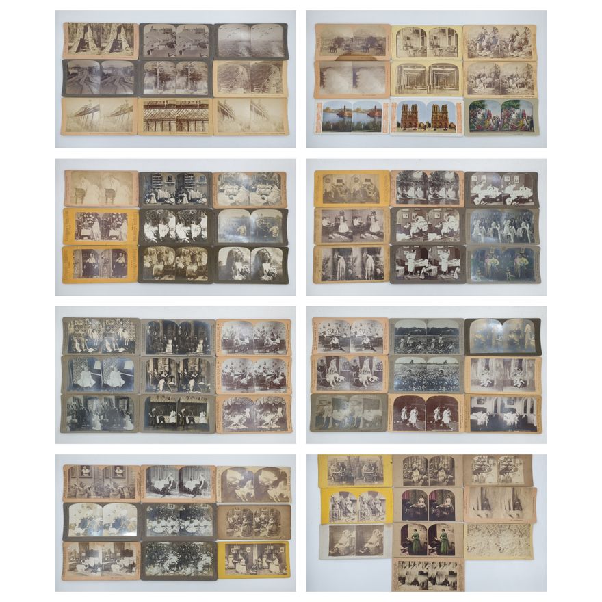 Stereograph Cards (x73)
