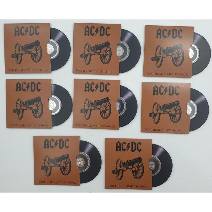 AC/DC Comm. Coins (x8)