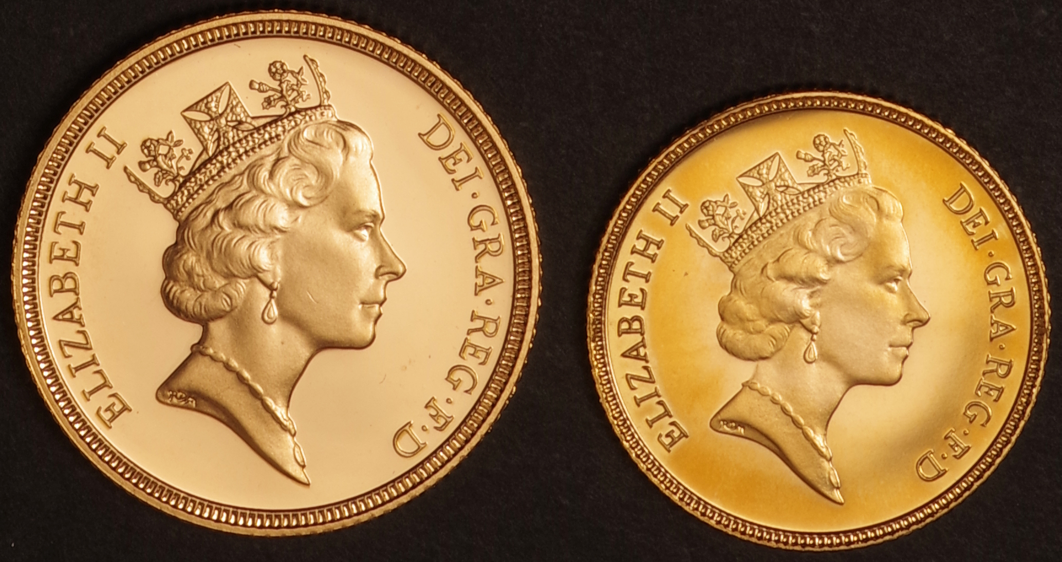 1985年 英国 | 金貨 エリザベス2世 ソブリン プルーフ 0 JCC ジャパン