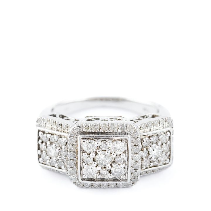 0.75 Carat Diamond Ring 10ct