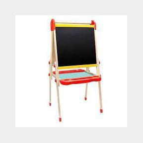 SDS 2-in1 Whiteboard Blackboard Kids Standing Art Easel Board - 51484/6029 B1 (S3) P6 (A2)