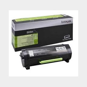 Lexmark 505H High Yield Black Laser Toner Cartridge - Bar 9900961576112-51748/8471