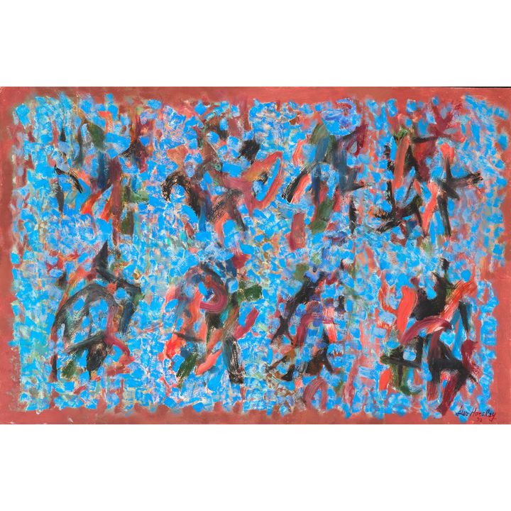 Jean Horsley 'Untitled - Composition with Abstracted Figures'