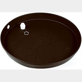24-INCH CAMCO 11360 24-INCH ID PLASTIC DRAIN PAN,BLACK