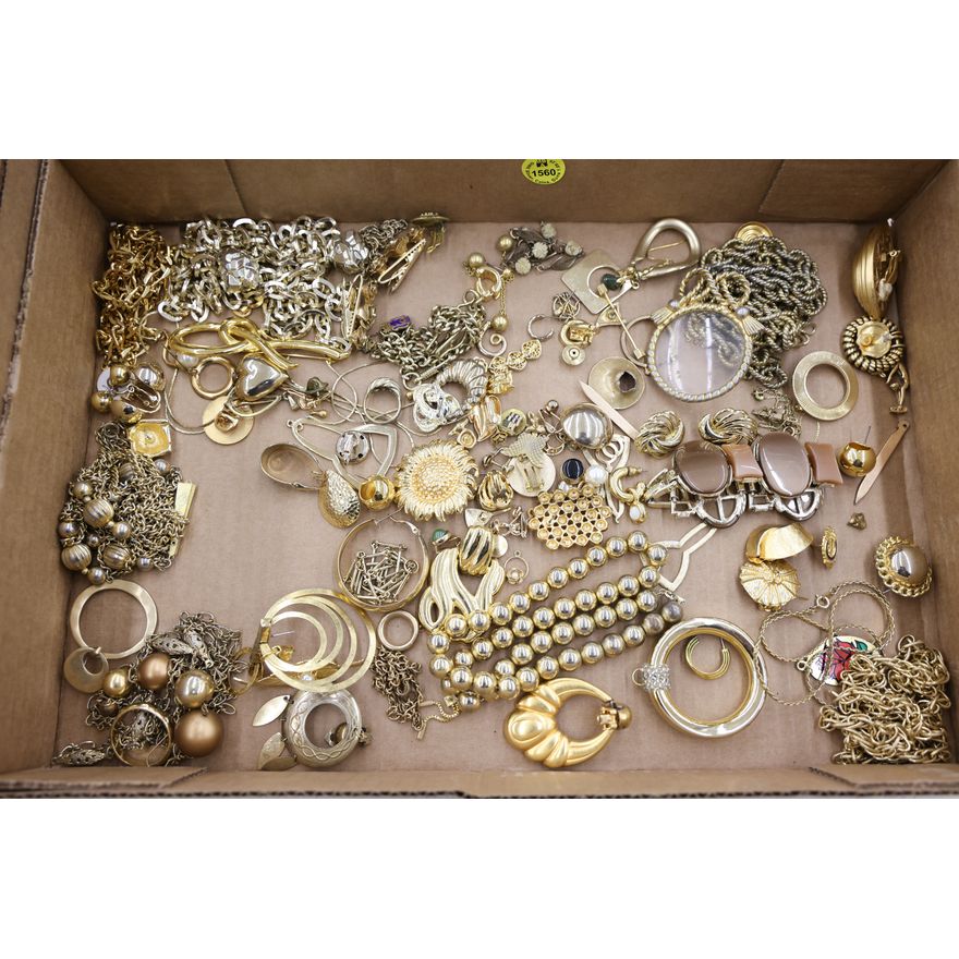 Box Gold Costume Jewelry