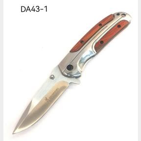 DA43-1 MIRROR STEEL TACTICAL FOLDING KNIFE, TOTAL LENGTH 21CM, BLADE 9CM - 51230/5637