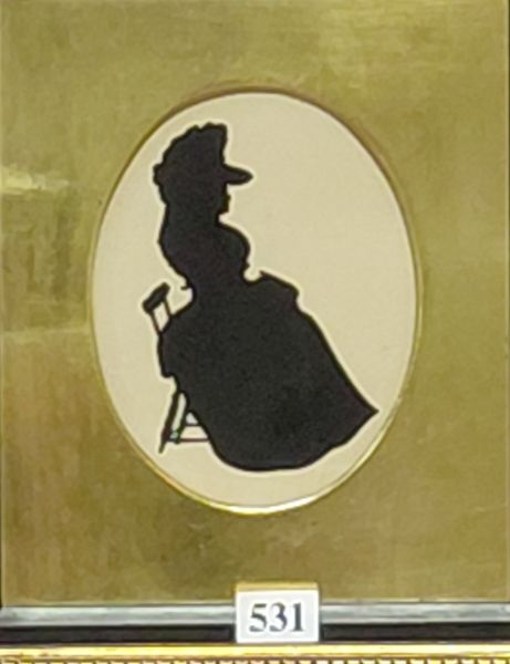 531 · A PAIR OF GEORGIAN SILHOUETTES