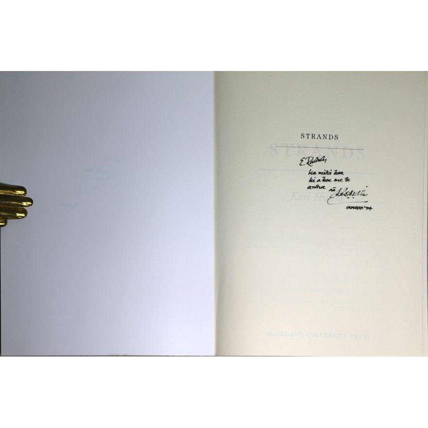 HULME, KERI [signed by author] - Strands