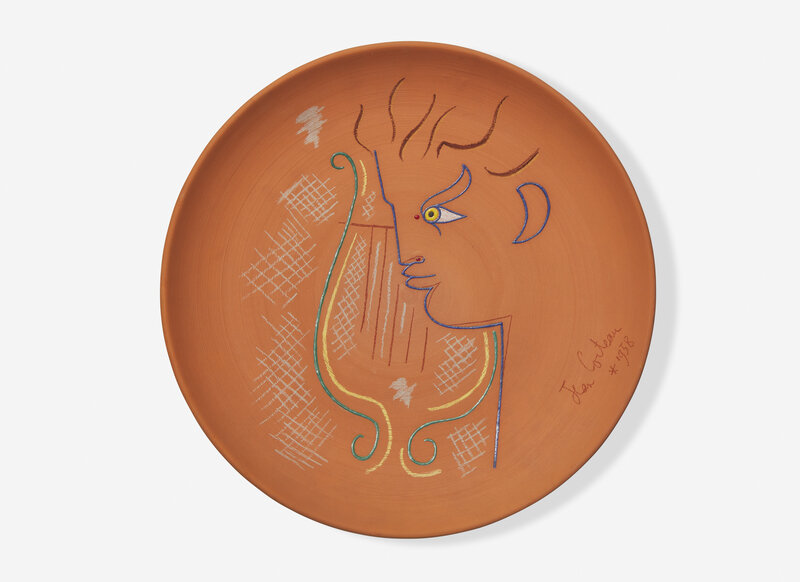 Jean Cocteau
(French, 1889-1963)
Orphée à la Lyre, 1958