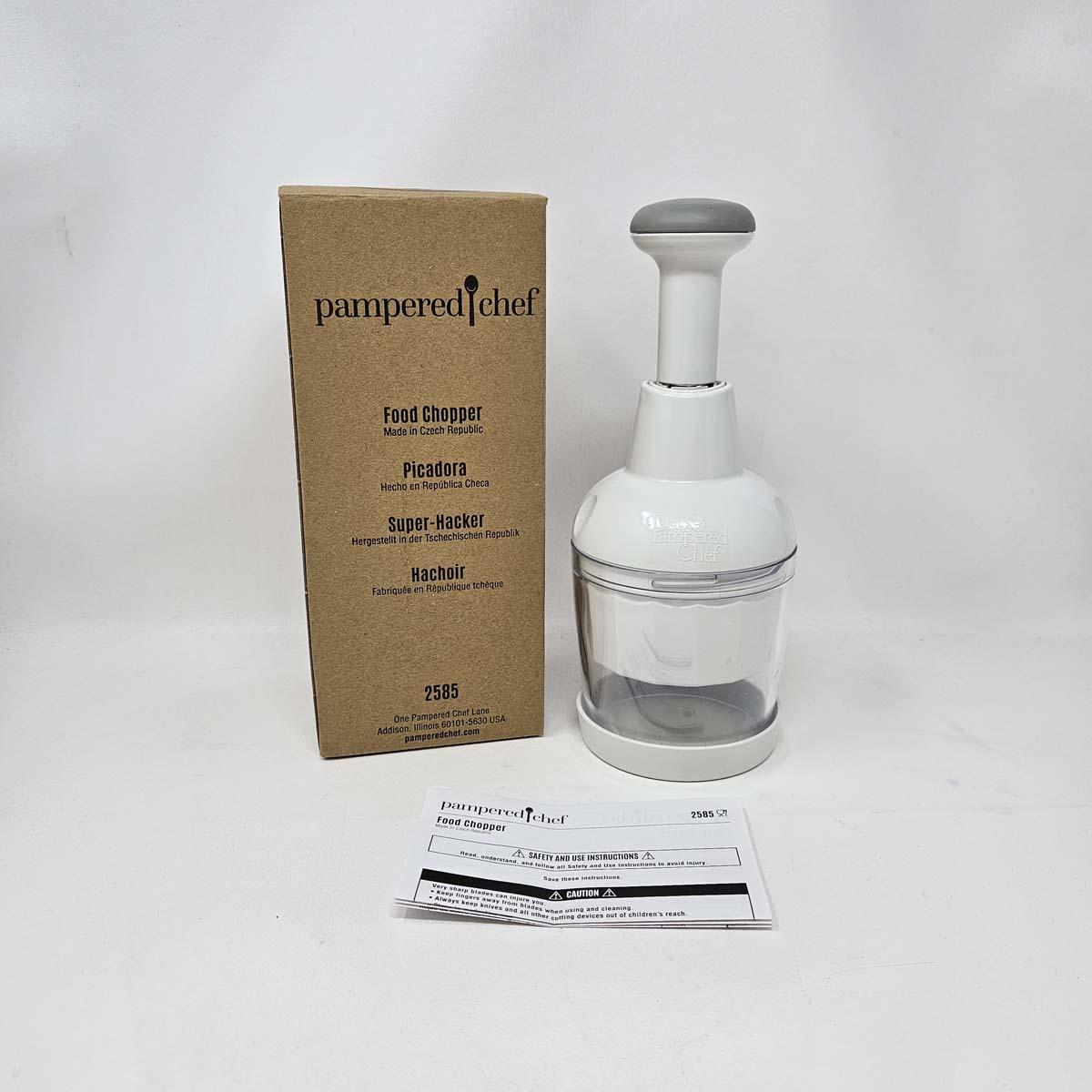 Buy The Pampered Chef Food Chopper (#2585)-White Online at
