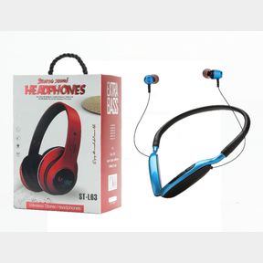 WIRELESS STEREO HEADPHONES & STEREO SOUND HEADPHONES