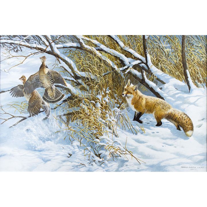 Persis C. Weirs (1942-2016), Fox and Grouse