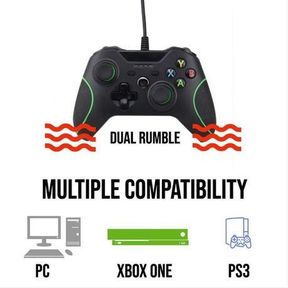 Xbox - One Wired Controller Video Game Q-T14- defective