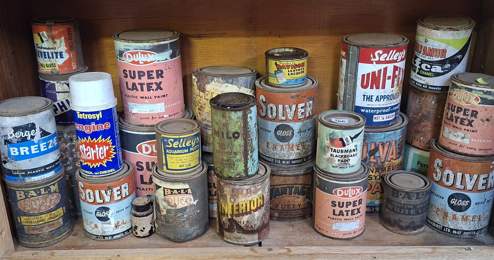 Quantity Of Vintage Tins
