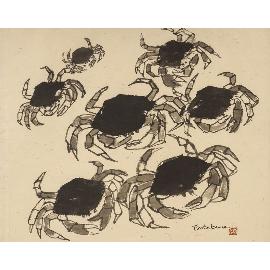 George Tsutakawa ''Gathering'' (Crabs) 1987 Sumi