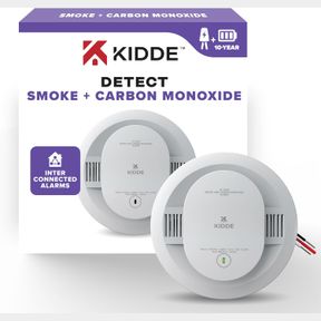5 KIDDE SMOKE AND CARBON MONOXIDE WIRING 10 YEAR BATTERY HOLDER LED WARNING LIGHT INDICATORS