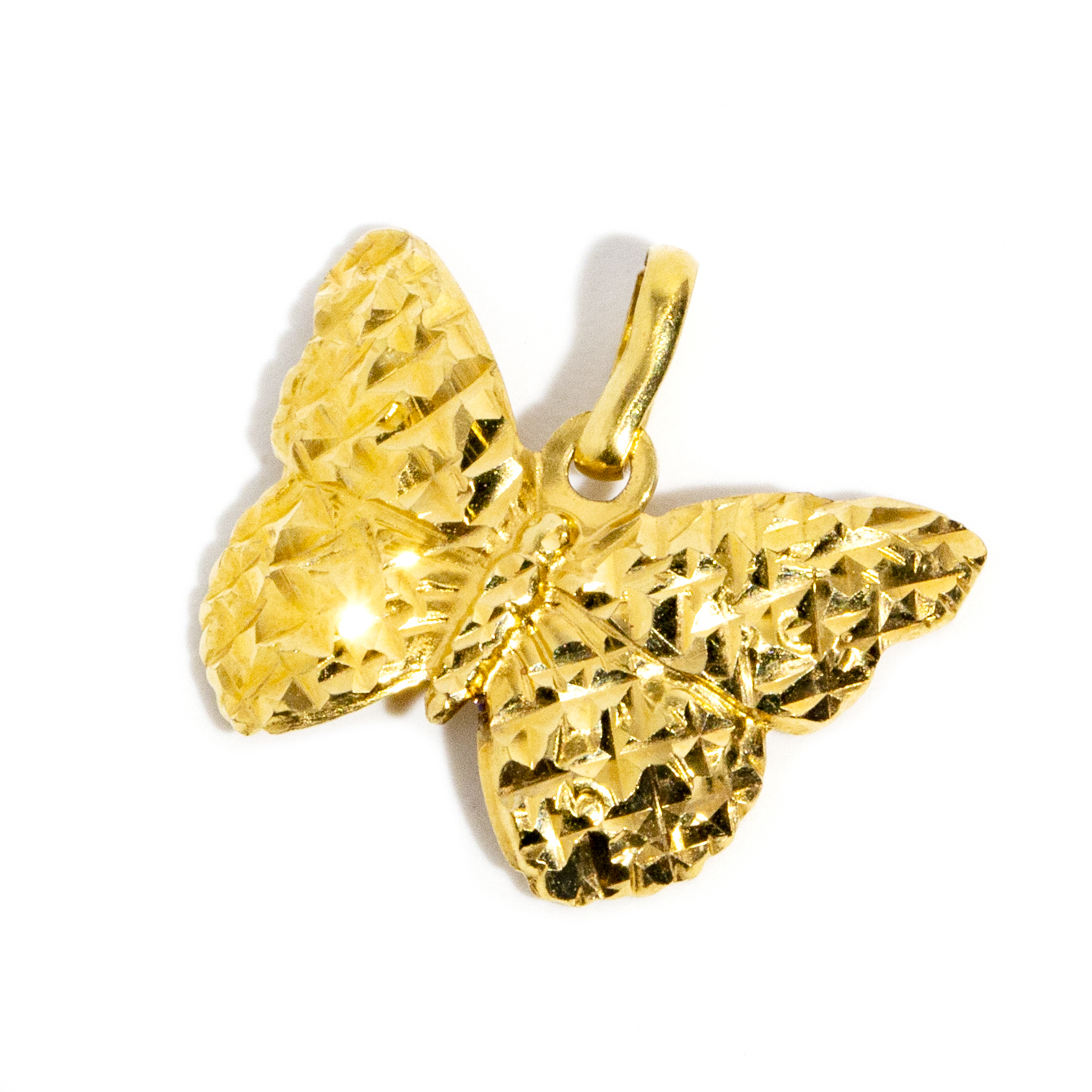 9 Carat Butterfly Pendant