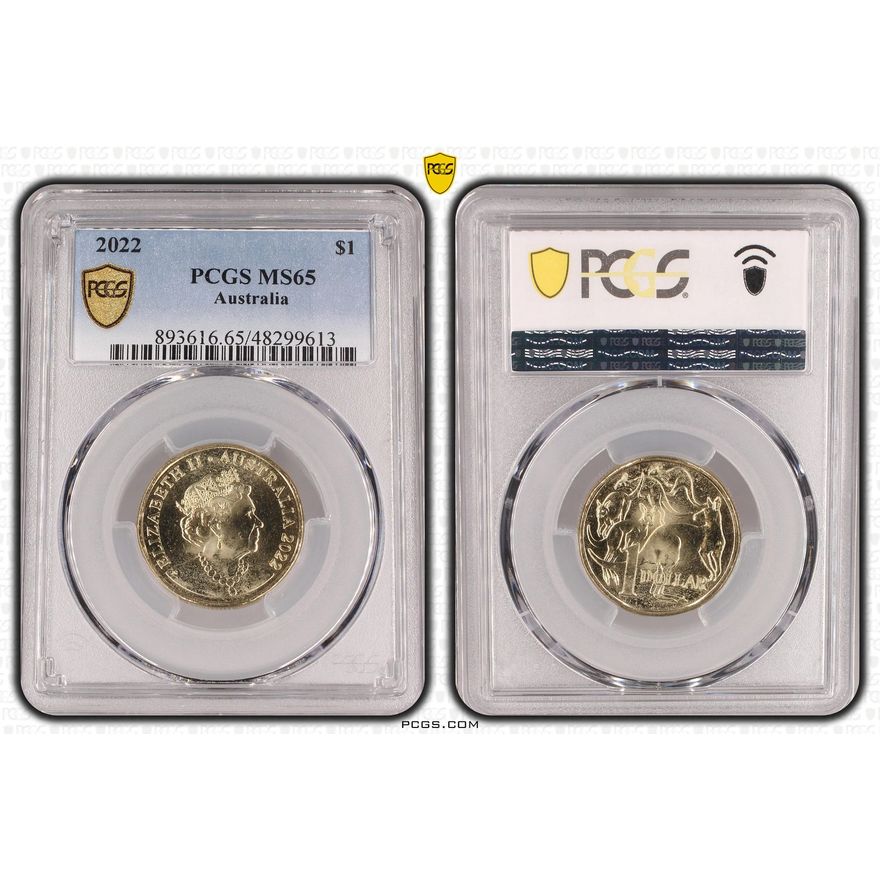 One Dollar, 2022, PCGS MS65