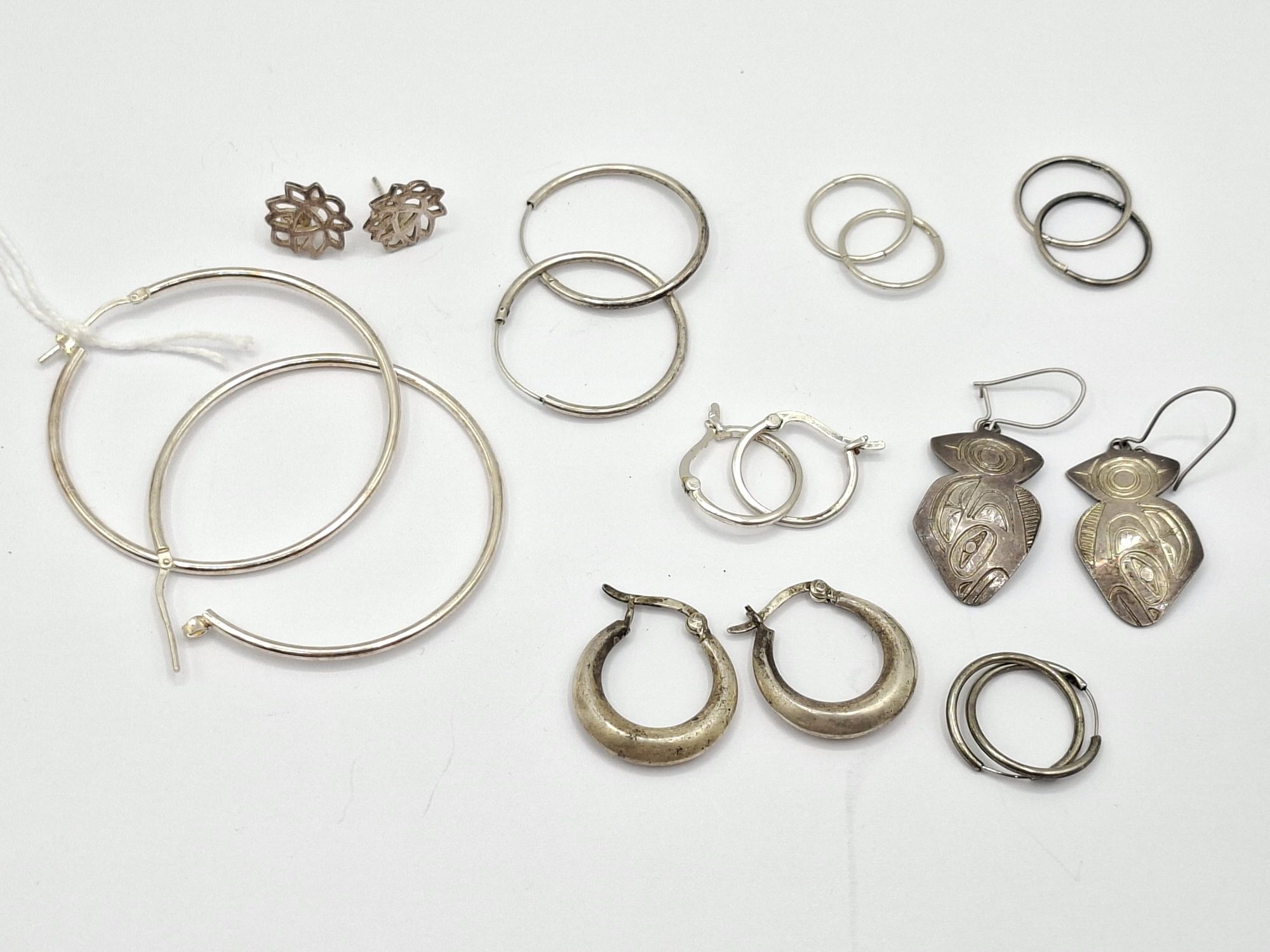 1039 · STERLING SILVER EARRINGS