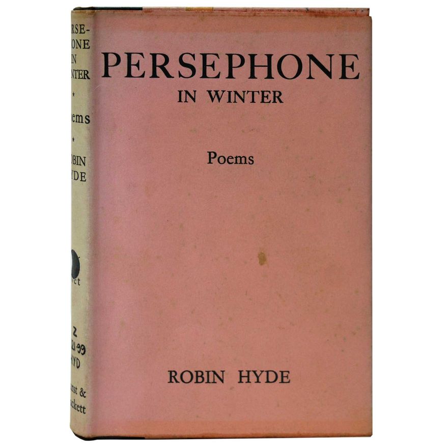 HYDE, ROBIN - Persephone In Winter