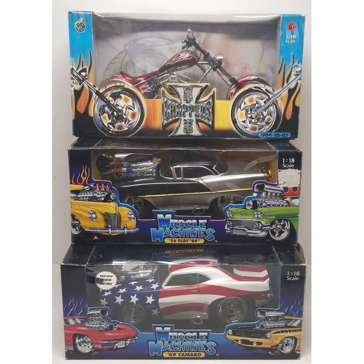 Die Cast Model Vehicles (x3)