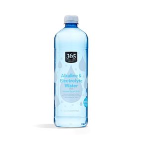365 BY WHOLE FOODS MARKET, ALKALINE & ELECTROLYTE WATER, 25.3 FL OZ - (BEST BY: 09/26/26) - 6PCS