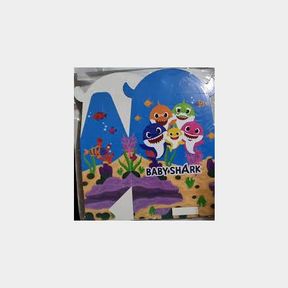 Baby Shark Party Box with Candles for 20 Invites|Bar 9902090596696 - 51745/12435