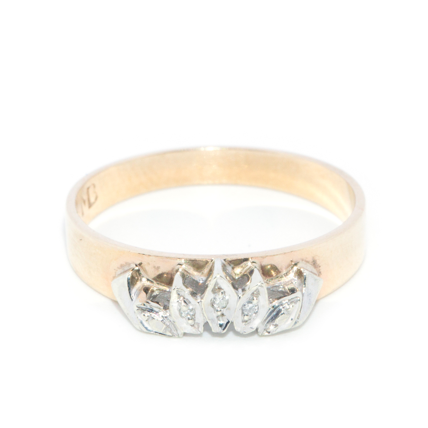 9ct Gold Diamond Ring
