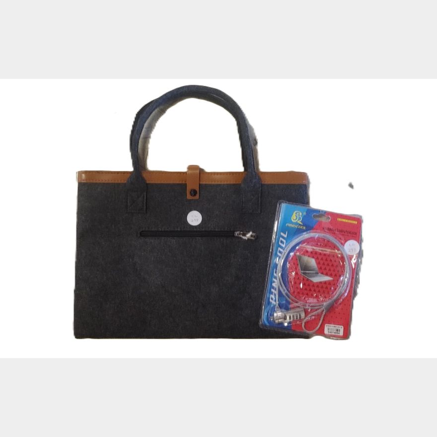 Laptop Bag 15Inch & Pingcool number Lock | Aucor