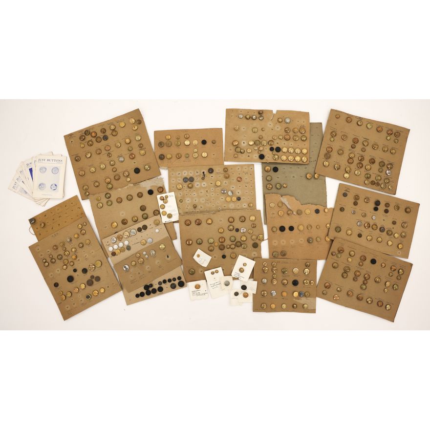 Collection of Civil War Era & Beyond Uniform Buttons