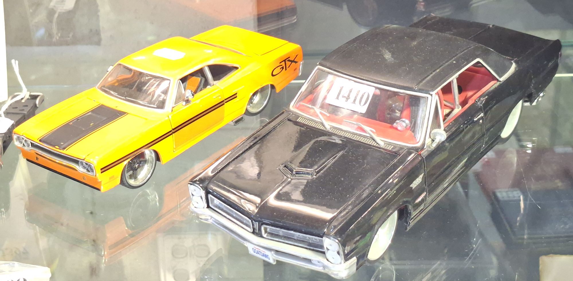 Two Muscle Car Models