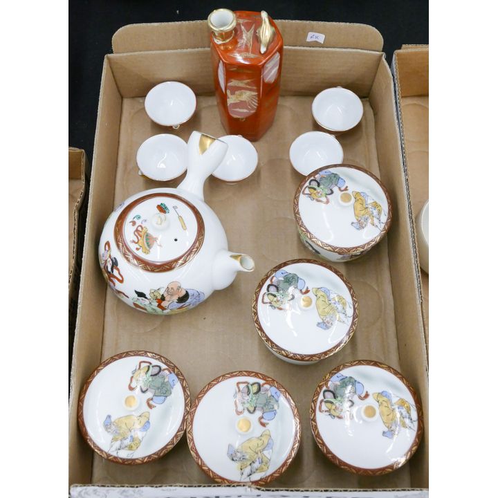 Box Japanese Teasets etc.