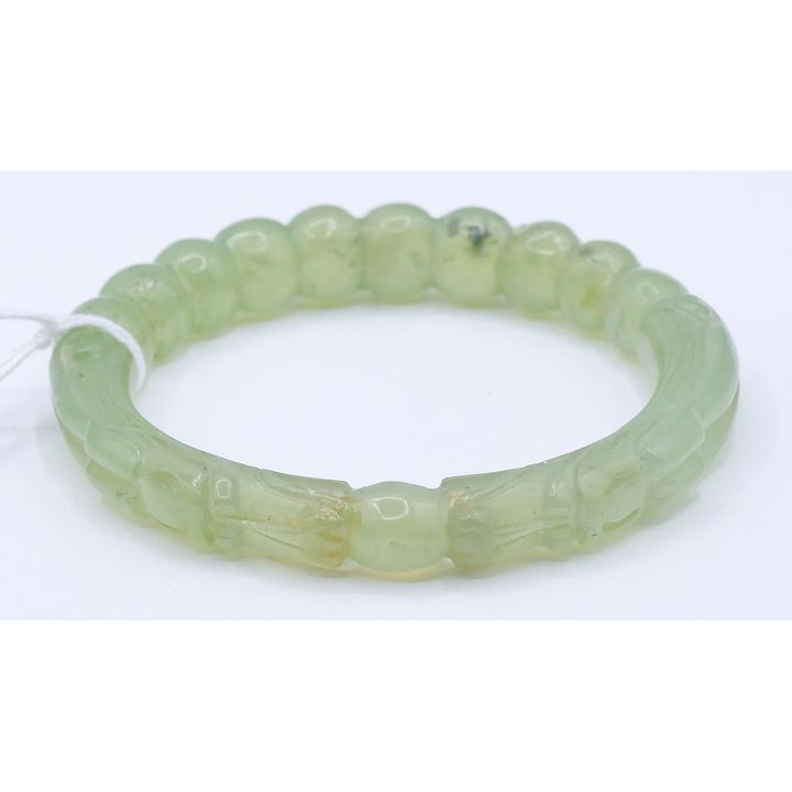 Old Chinese Serpentine Dragon Bangle 11mm Bracelet