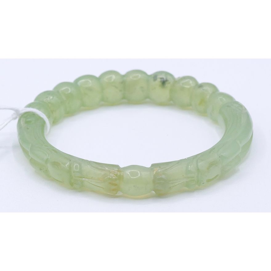 Old Chinese Serpentine Dragon Bangle 11mm Bracelet