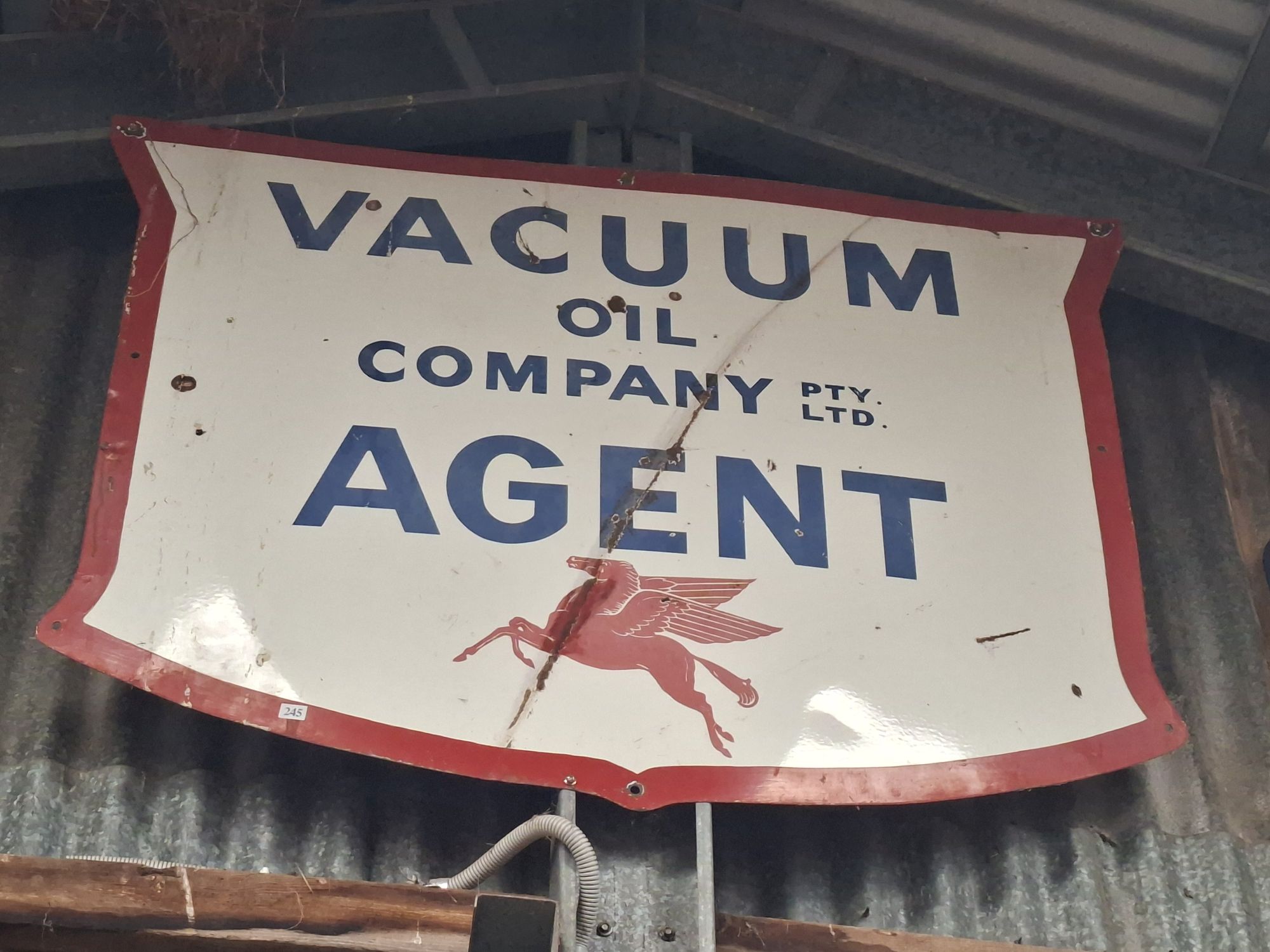 Mobil Oil Sign