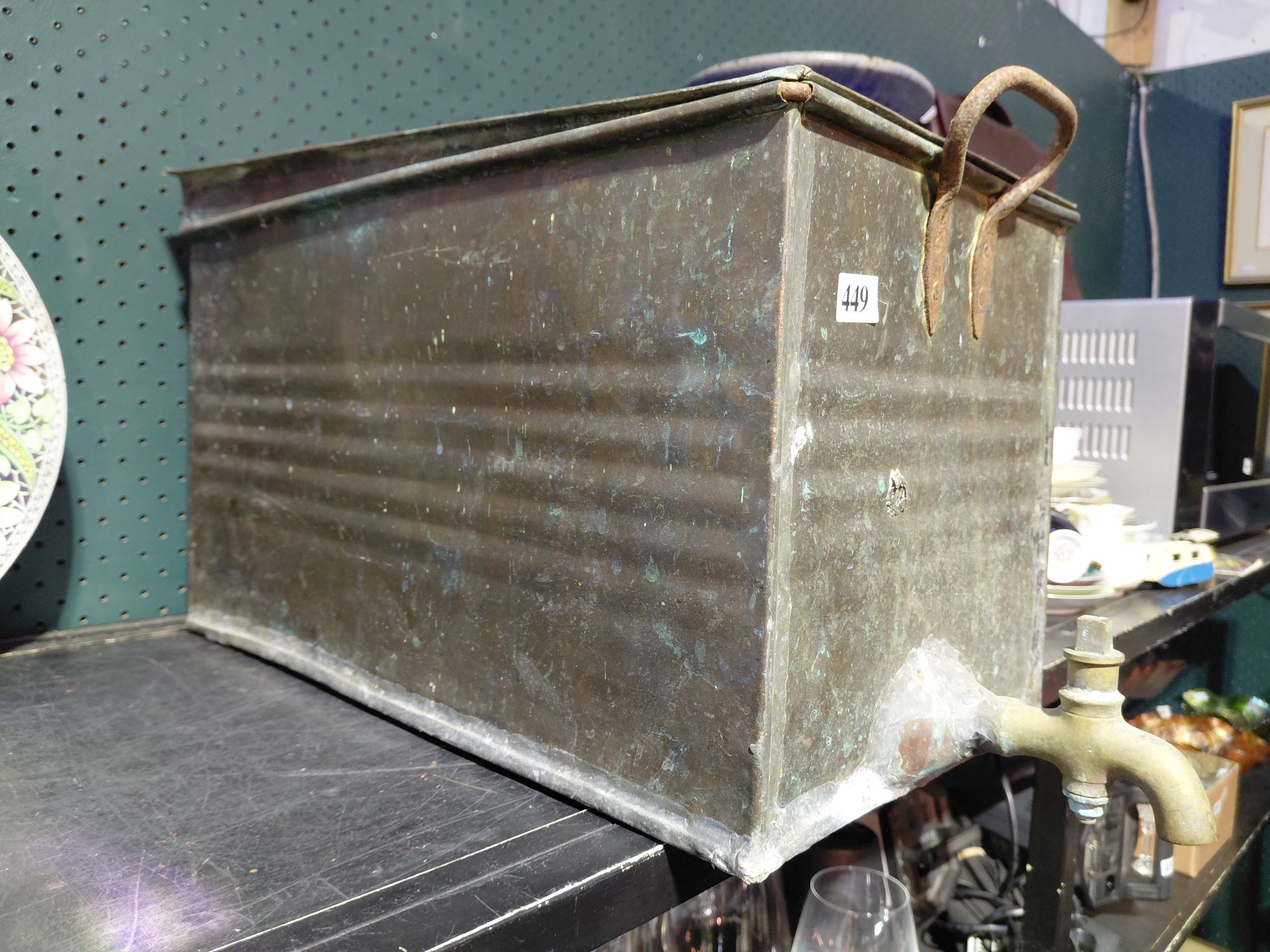 449 · ANTIQUE WATER BOX